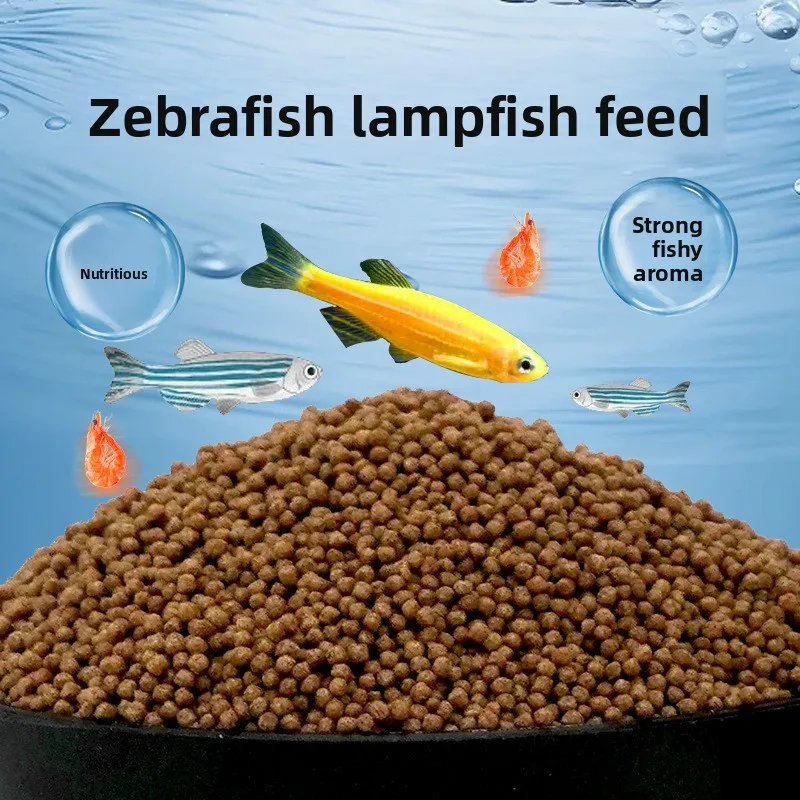 Ximanyang Guppy & Zebra Danio Fish Food, Floating Pellets for Tetra & Small Tropical Fish, Color Enhancing Goldfish Diet