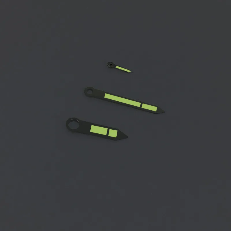 1Set Green Luminous Watch Hands for ETA6497/6498 ST3600/3620, Glow in Dark 3 Hands Upgrade for Watch Mod
