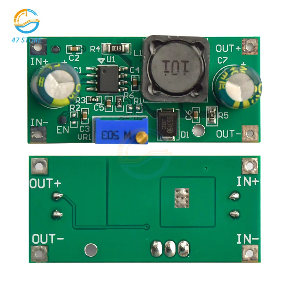 DC-DC 48V 60V 100V to 1.25V-48V Step Down Module Board Voltage Buck Adjustable Power Supply Converter 1.8V 2.5V 3.3V 5V 9V 12V