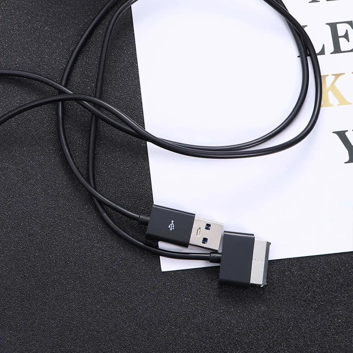 

Heat Resistant Copper Core Usb30 Cable For Tablet Pc Rapid Data And Charge Transmission Tftf101tf201tf300tf700tsl101 Black