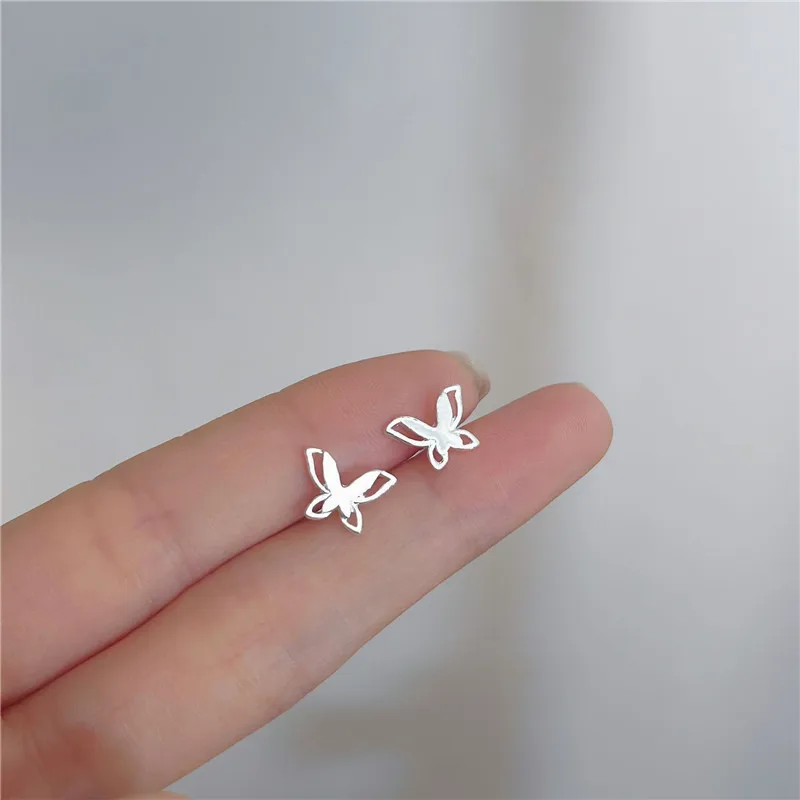 Mini Heart Earrings for Women Hypoallergenic Daily Wear Minimalist Cute Star Stud Earring Girls Fashion Pierc Jewelry Gifts