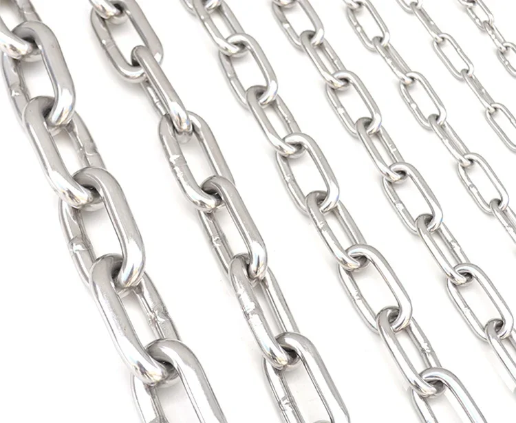 5 метров/1 метр 1,2 мм 1,5 мм 2 мм 3 мм 4 мм 5 мм 6 мм 8 мм Толщина из нержавеющей стали 304 Обычная длинная цепь для собак Фурнитура для цепи 5 метров/1 метр 1,2 мм 1,5 мм 2 мм 3 мм 4 мм 5 мм 6 мм 8 мм Толщина из нержавеющей стали 304 Обычная длинная цепь для собак Фурнитура для цепи