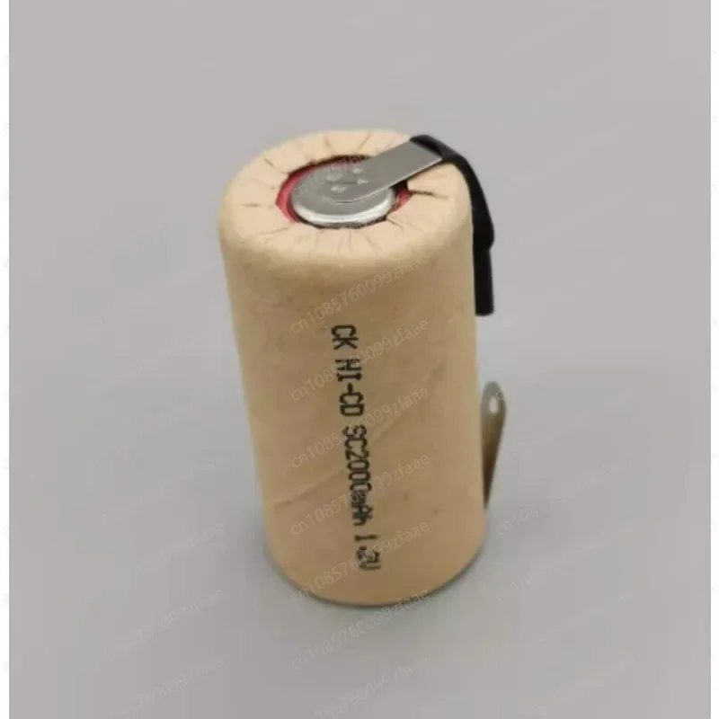 10 pieces of 1.2V nickel cadmium batteries SC1200 1300 1500 2000mAh 1.2V subc nickel cadmium Ni Cd can be used for electric boat