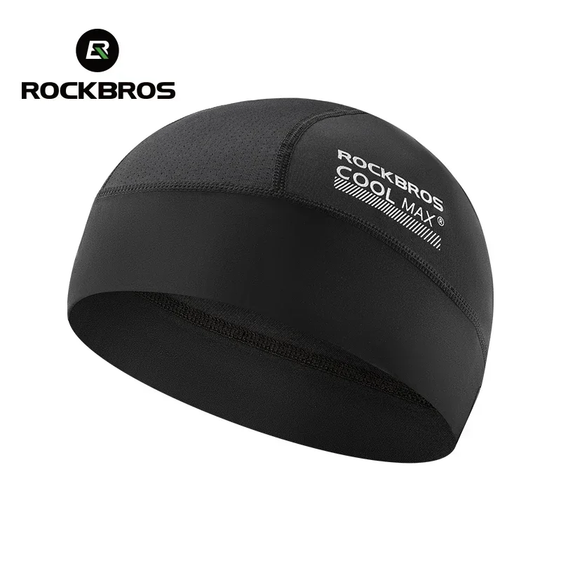 

ROCKBROS Cycling Cap Breathable Quick-drying Helmet Hat Inner Cap UPF50 Sun Protection Sports Running Cap Summer Motorcycle Hats