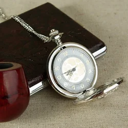 New Fashion Retro Design Vintage Hollow Flower Quartz Pocket Watch Necklace Pendant with Chain Birthday Gifts