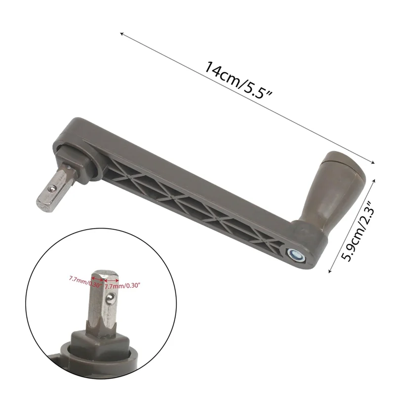 M11K-For ظلة فناء شرفة طاولة الشاطئ مظلة مقبض استبدال مقبض كرنك للفناء في الهواء الطلق