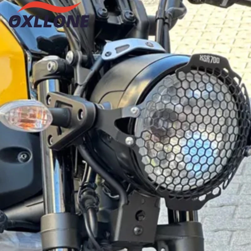 XSR 700 Motorcycle Accessories For Yamaha XSR900 XSR700 XTribute 2016-2021 2022 2023 2024 2025 Headlight Grille Guard Protector