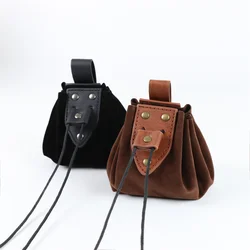 UYEE Medieval Renaissance Belt Bag Celtic Viking Coin Pouch Steampunk Drawstring Purse For Men Women Larp Cosplay