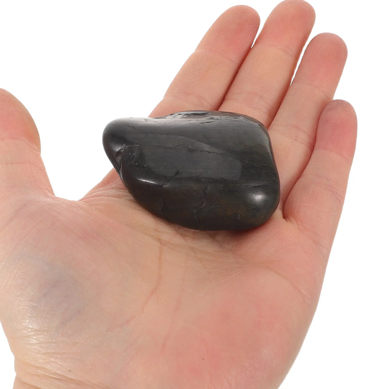 

1 Set Heat Resistant Pebbles Natural Cooking Stones for Food Heating Steak Cooking Soup Grilling Decorative Garden Landscaping