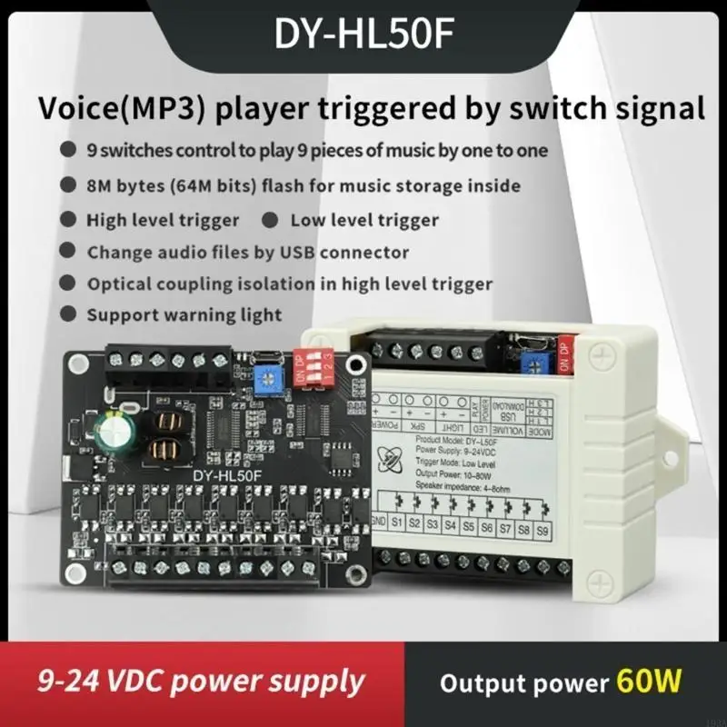 Módulo gatilho transmissão voz grau industrial