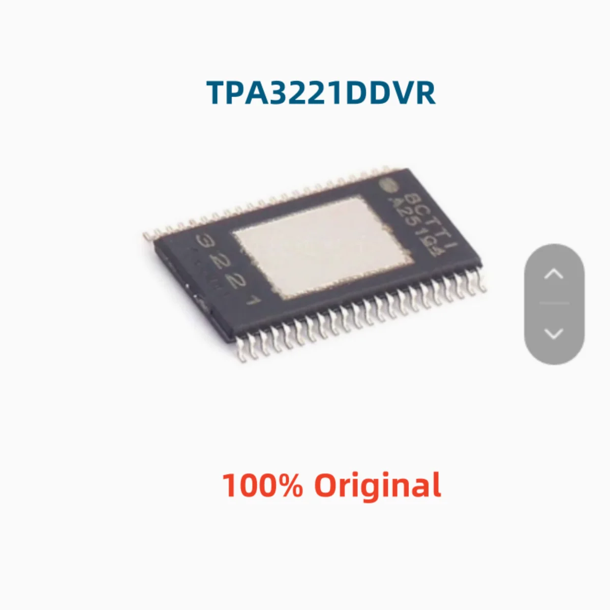 2PCS 100% New TPA3255DDVR TPA3221DDVR 3221 TPA3245DDVR HTSSOP-44 Brand New Original Chips ic