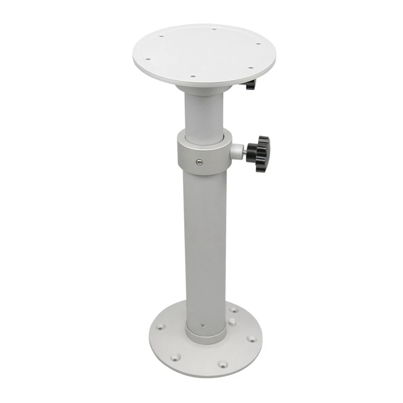 Adjustable Table Pedestal Detachable Table Base Stand Leg Base Mount -Frame Aluminum Alloy Table Base For RV Boat Yacht