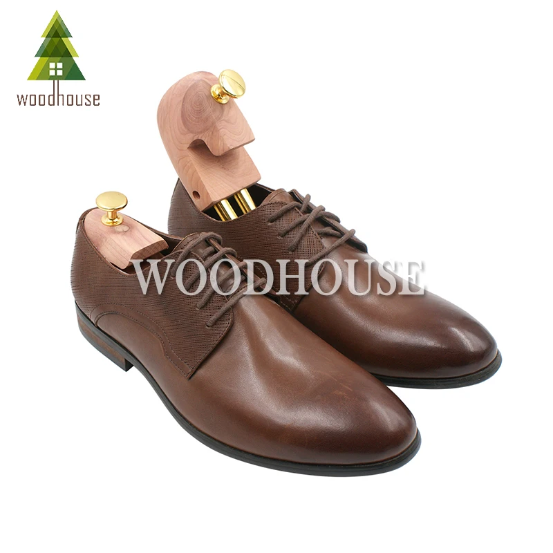 Men\'s and Women\'s Twin Tube Adjustable Red Cedar Shoe Tree Wood Shoe Tree