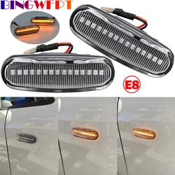 New Dynamic LED Turn Signal Side Marker Light Repeater Lamp For Fiat Panda 169 Grande Punto Inkl Evo Doblo Fiorino Linea Idea