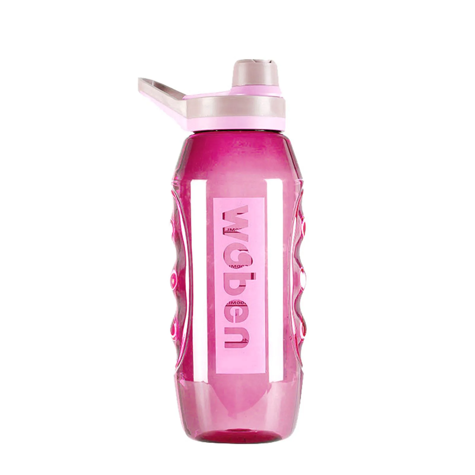 Large Capacity Sports Water Bottle 34/50oz Wide Mouth Portable Big Bottle Leakproof Travel Mugs With Scale Strap