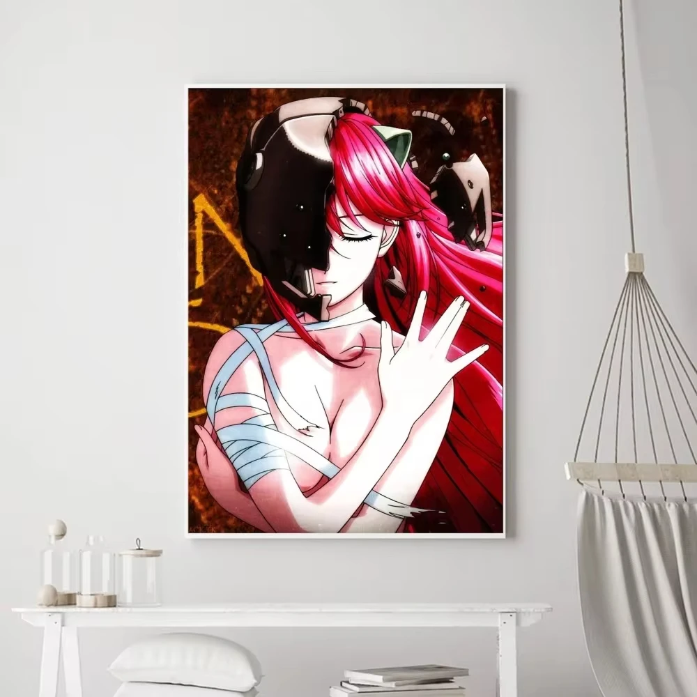 Elfen Lied Poster Prints Poster Wall Painting Bedroom Living Room Wall Bar Restaurant