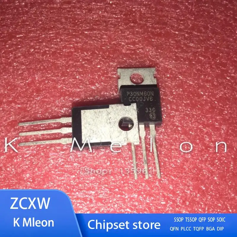 10PCS/LOT  STP30NM60ND STP30NM60N 30NM60ND 30NM60N TO-220 30A 600V  MOSFET