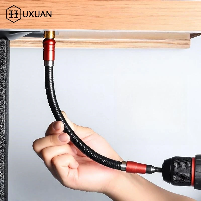 

Drill Bit Extension Screwdriver Bit Holders Bendable Elastic Drill Bit Extension Shaft Bits Magnetic Hex Soft Shaft Bar