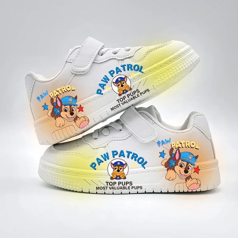 Tenis Sneakers Kids Spring/Autumn New Boys Girls Sports Shoes Casual Board Shoes Leather Soft Soled Children Small White Shoes