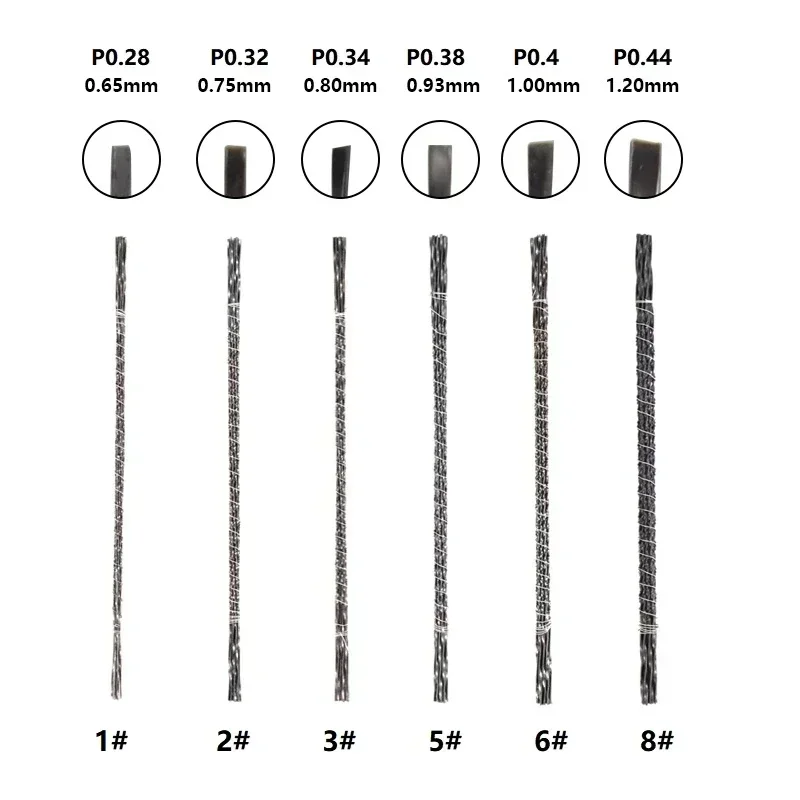 Imagem -02 - Conjunto Diamante Fio Viu Lâmina Cortador Jóias Metal Corte de Madeira Jigsaw Lâminas Espiral Dentes Fio Viu Lâminas para Escultura Peças