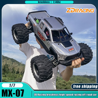 ZD Racing MX-07 1/7 MX07 Rc Car 4WD Monster Truck Brushless Big scale Remote Control Vehicle Drift Off-road Car Toys Gifts