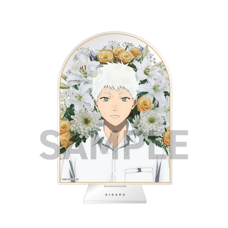 The Summer Hikaru Died Anime Character Acrylic Stand Model Plate Figures Collectible Animation Peripheral Cake Topper