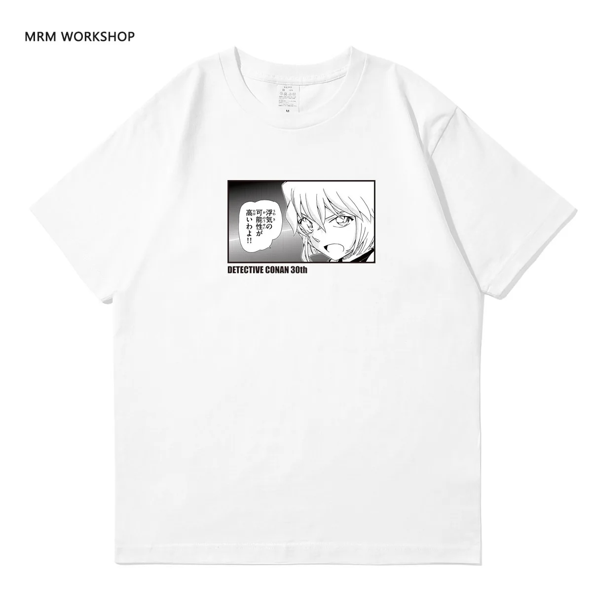 Detektiv Conan Anime Peripherie Kleidung Kurzarm Kudo Shinichi Amuro Durch Monster Dieb Kidd T-Shirt Männer und Frauen