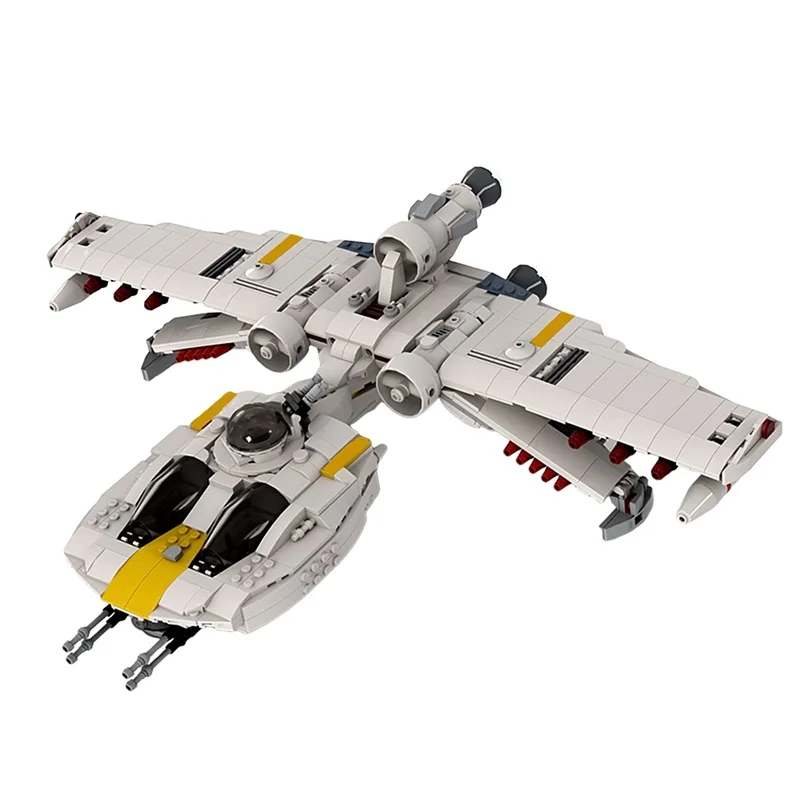 MOC K-wing Assault Starfighter Building Blocks Space Wars Starships The Black Fleet Crisis Starfighter Assembly Bricks Toy