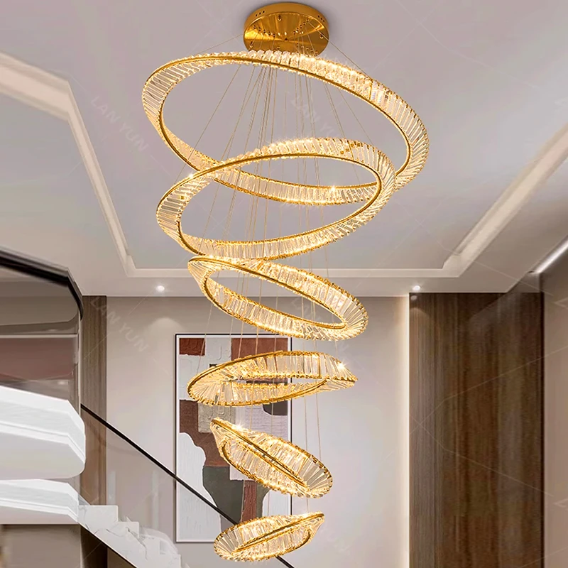 home decorationPendant lights, luxury crystal living room chandelier, bedroom Pendant lamp, ceiling light, indoor lighting