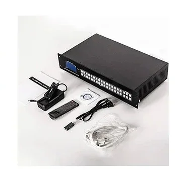 

Матричный коммутатор видео HDMI 4K 30 Гц 16x16 + ИК-пульт дистанционного управления, аудио-видеооборудование MT-VIKI 16-портовый матричный коммутатор HDMI 16 в 16 выходов