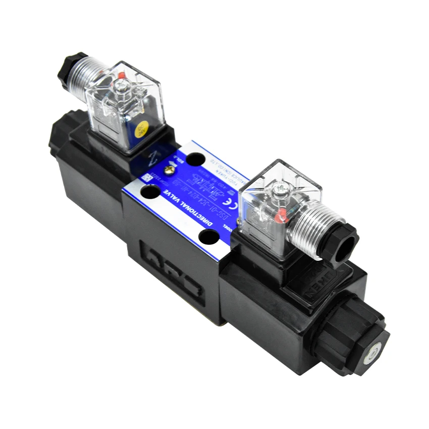 Hydraulic Solenoid Directional Valve 6mm 24/240V Solenoid Valve Reversing Valve DSG-01-3C2 3C4 3C3 3C60 3C10 3C12-D24 A240-N1-50