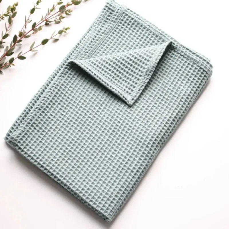 Waffle Cotton Baby Blanket para meninos e meninas, Recém-nascido Swaddle Wrap, Recebendo Cobertores, Toalha de Banho para Criança, Colchas, Verão