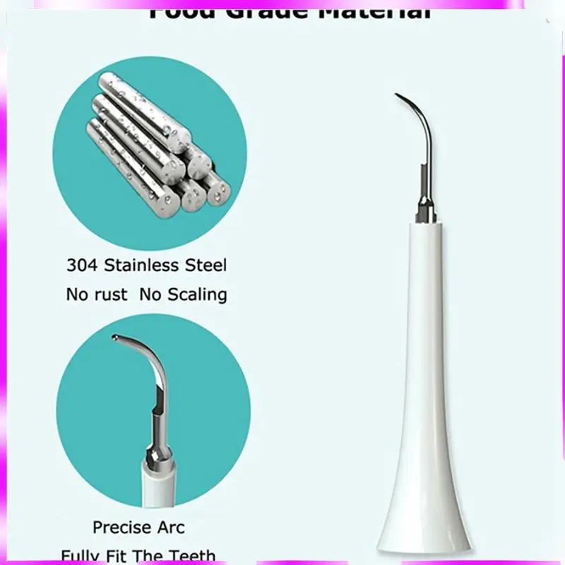 Końcówki ultradźwiękowe do skaleru N98R Pasują do elektrycznej szczoteczki do zębów Xiaomi Soocas Usuwanie kamienia nazębnego i przebarwień