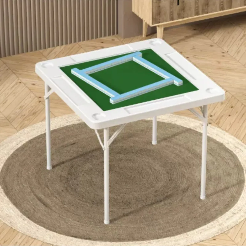 Simple Foldable Hand-kneaded Convenient Household Dining Table Dual-purpose Chess And Card Mahjong Table