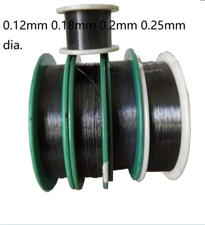 

0.12mm 0.18mm 0.2mm 0.25mm dia. W 99.99% pure tungsten electrode wire heating wire Electrostatic tungsten line wolfram Filament