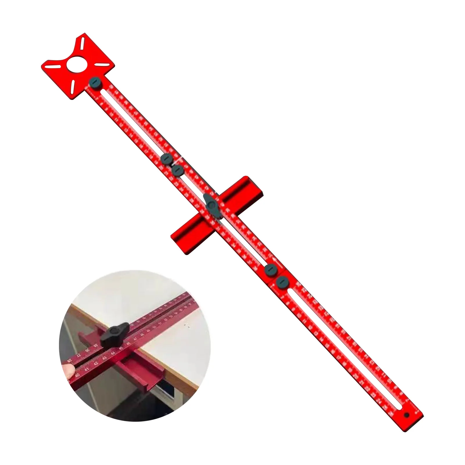 Router Circle Cutting Jig Multifunctional Trimming Machine Flip Board Router Jig Suitable for Woodworking Boards - view 5