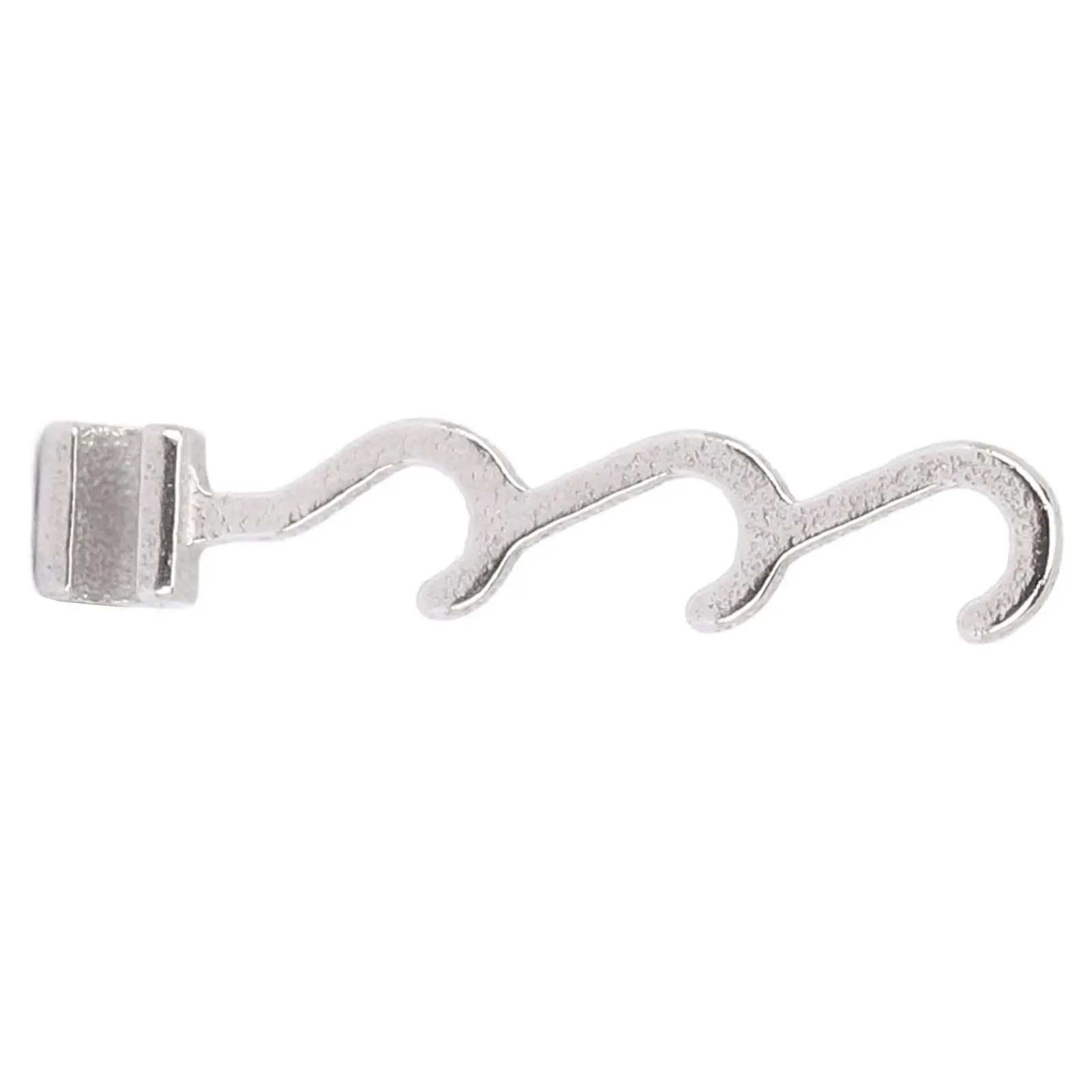 Stainless Steel Spiral Orthodontic Buckle - Multi-Functional Long Type with Cross Slotted Base