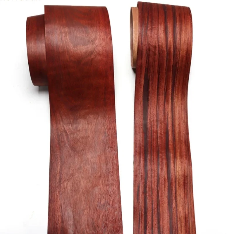 250X15cm Natural Rosewood Wood Veneer Sheet With Straight Grain for Table Top Furniture Cabinet Panels DIY Craft Project Veneer
