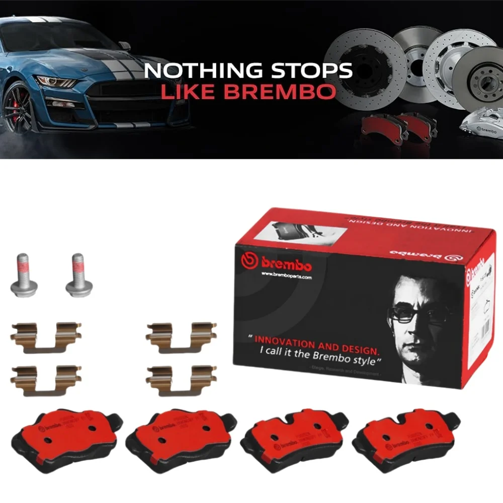 

Brembo P06052N Premium Ceramic Rear Disc Brake Pad Set MINI OE# 34216778327