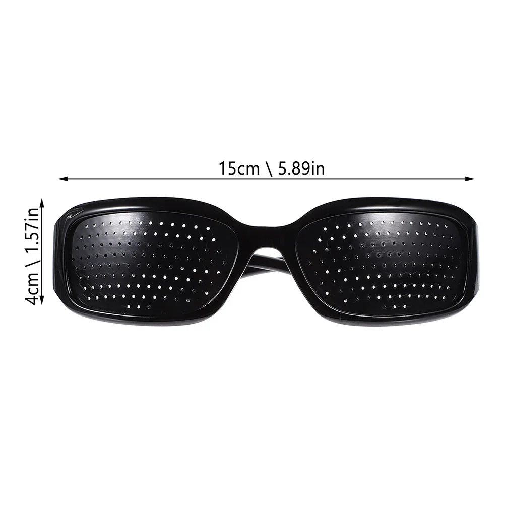 5 Pcs Care Pinhole Glasses Sun Decorative Sunglasses Resin Portable Eyeglasses Improve Vision