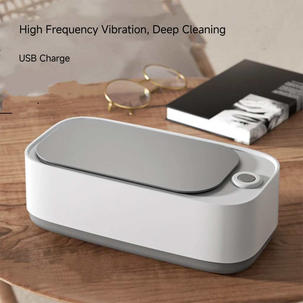 Portable Mini Glasses Cleaning Machine Portable Ultrasonic Automatic Household Glasses Stand Cleaning Machine