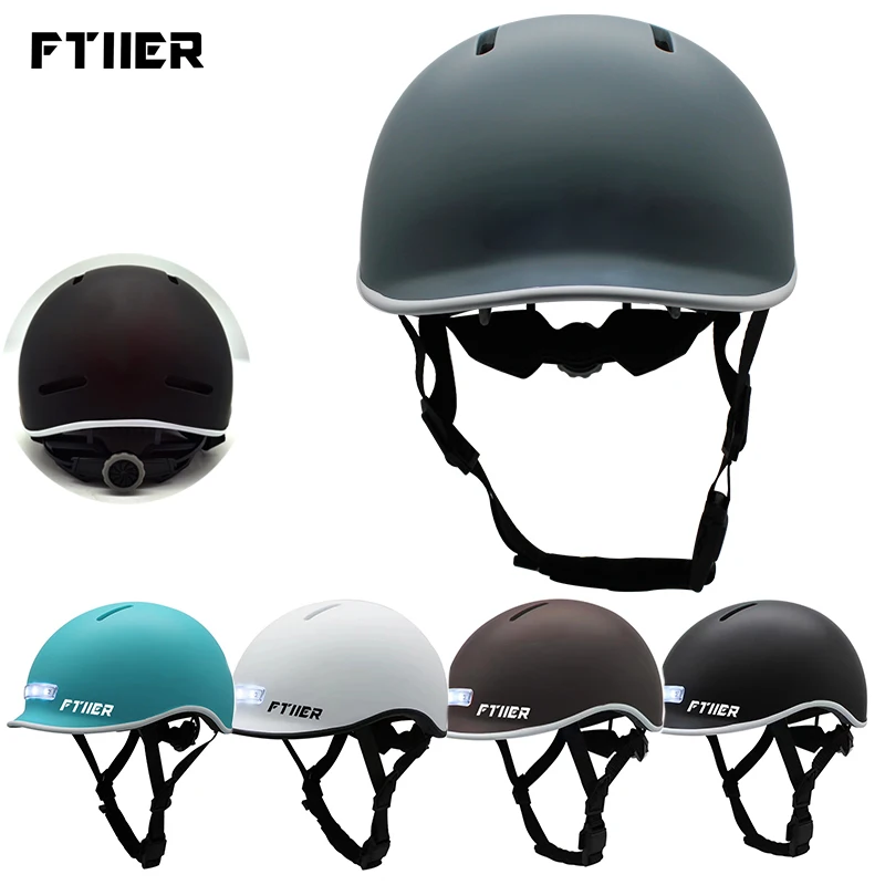 FTIIER Portable Outdoor Bicycle Helmet Riding Racing Bike Cycling Helmet Large 56-61cm Casco Bicicleta MTB Motos City Helmet