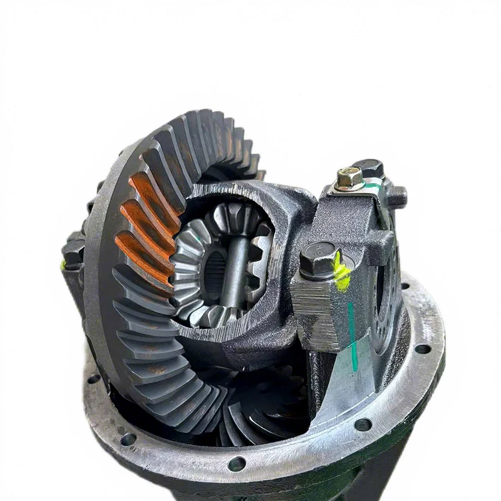 Heavy Duty Differential Assembly Fit for Kia K2700 Frontier, Nodular Cast Iron Case with 20CrMnTi Gears, Rear Axle Gearbox