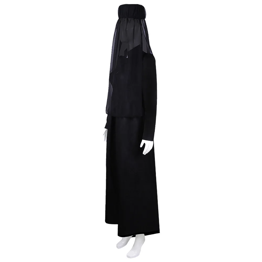 Barbara Cosplay Dr loween Costume avec voile nonne Dr vêtements ethniques pour femmes Performance sur scène printemps été