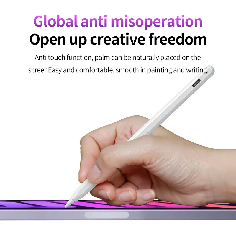 Magnetic Wireless Charging Touch Pen for Second Generation Ios Pencil Ipad Painting Stylus