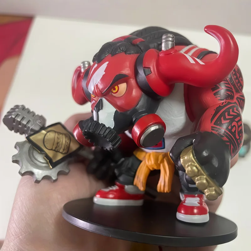 

In Stock Honor Of Kings Niu Mo Anime Action Figure Desktop Decoration Item 85mm Classic Collectible Gift Series Ornaments