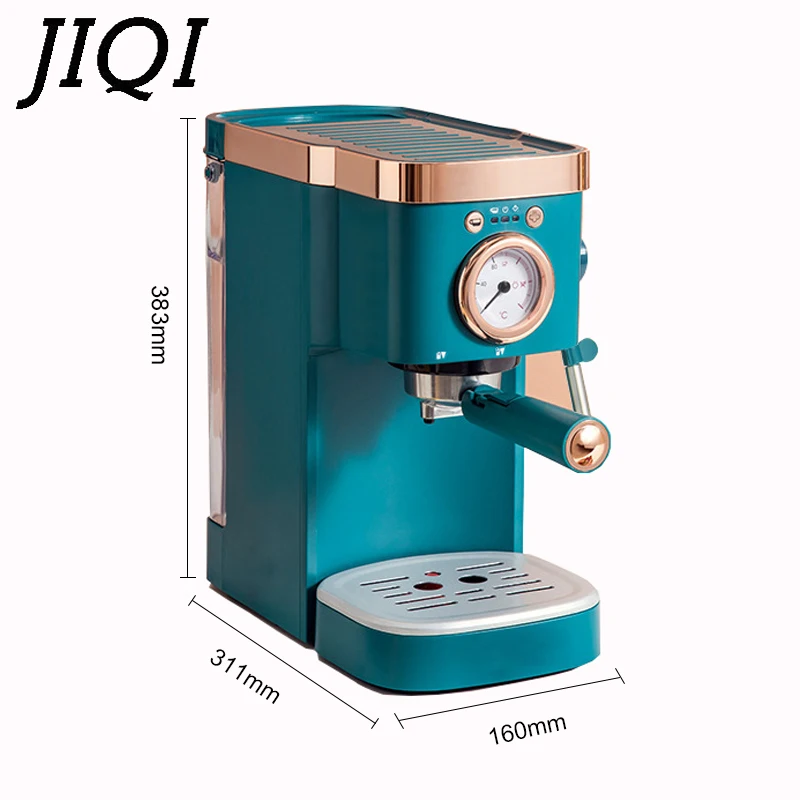 20 Bar Espresso Coffee Machine Latte Automatic Electric Cappuccino Italian Cafe Maker Boiler Steam Foam Pump Milk Bubble Frother