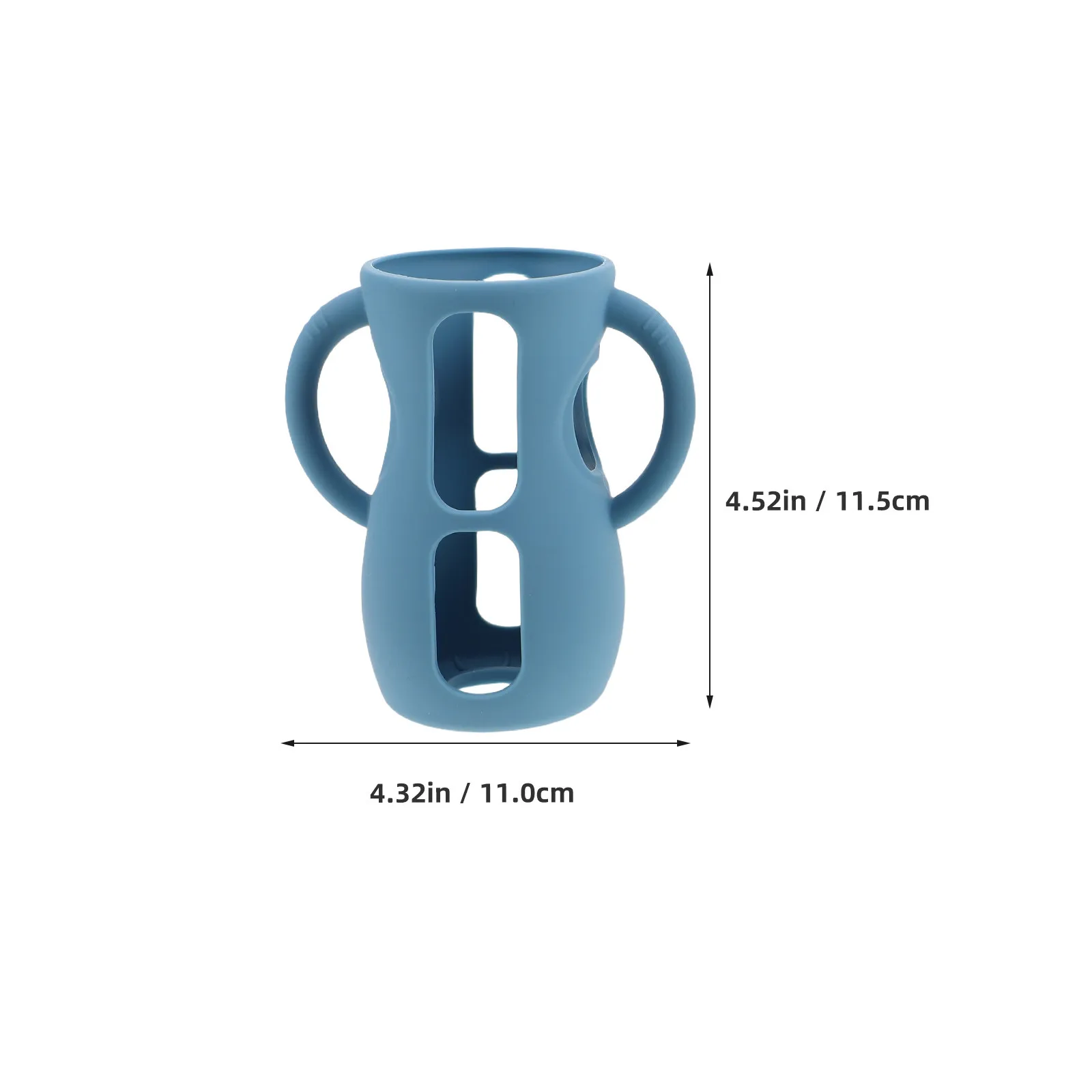 2Pcs Baby Bottle Sleeves 240Ml Silicone Protective Covers Nursing Bottle Protector Leak Proof Baby Silicone Sleeve