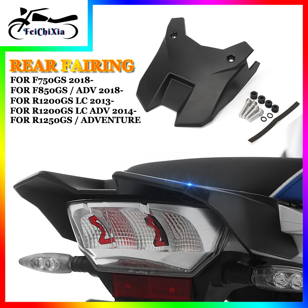 

Motorcycle Rear Fairing Panel Black Tail Wing Cover Plate For BMW R 1200 GS LC ADV R 1250 GS Adventure R1250GS F750GS F850GS ADV