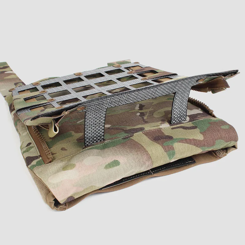 Panel trasero táctico con cremallera MOLLE para chaleco FCPC V5 - imagen 3